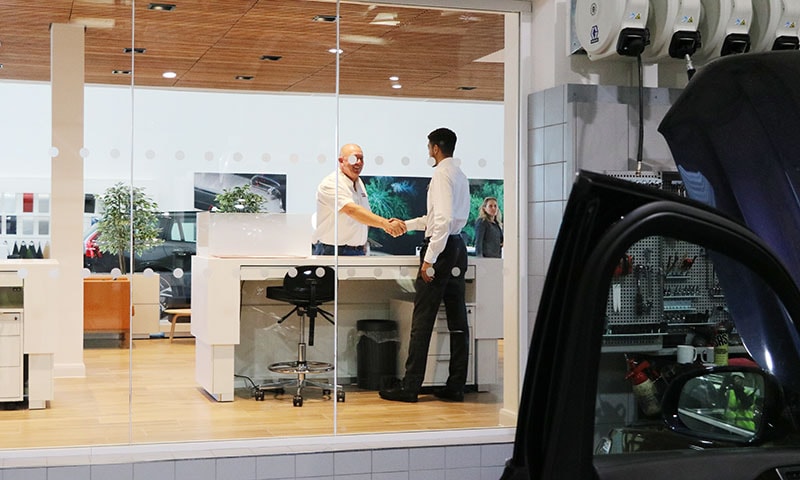 Premier Garage Equipment long-term customer care and support team