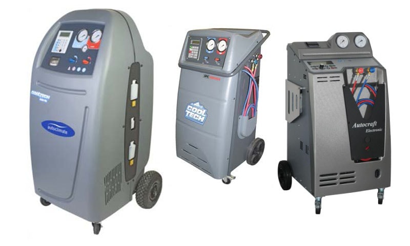 Professional automotive air conditioning recharge machine
