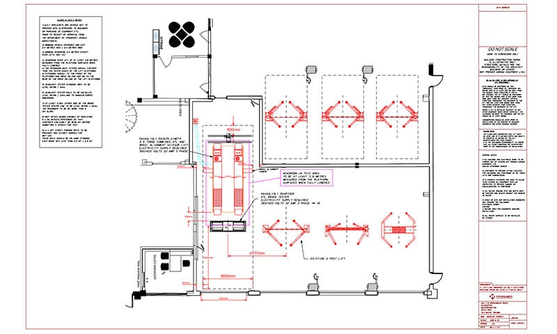 Garage equipment design and installation
