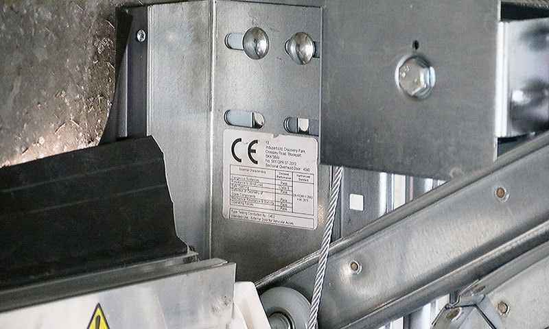 CE marked sliding folding door installation