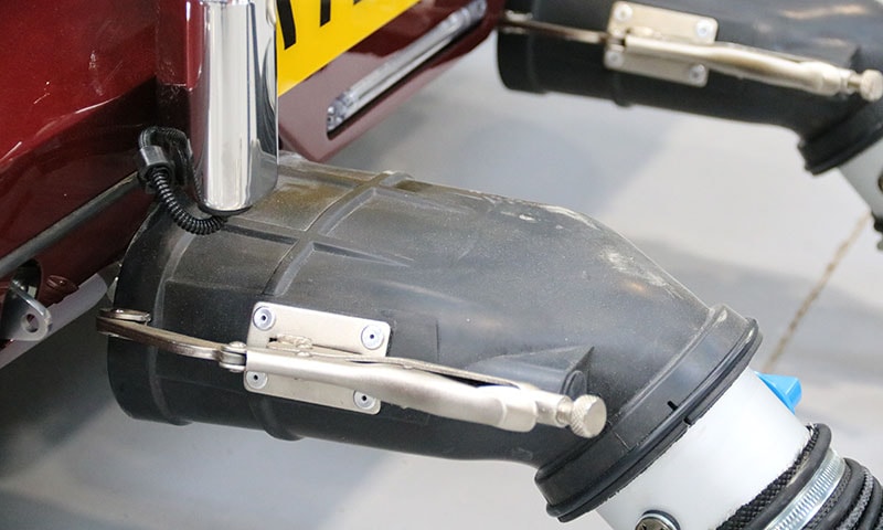 Fume extraction ventilation system