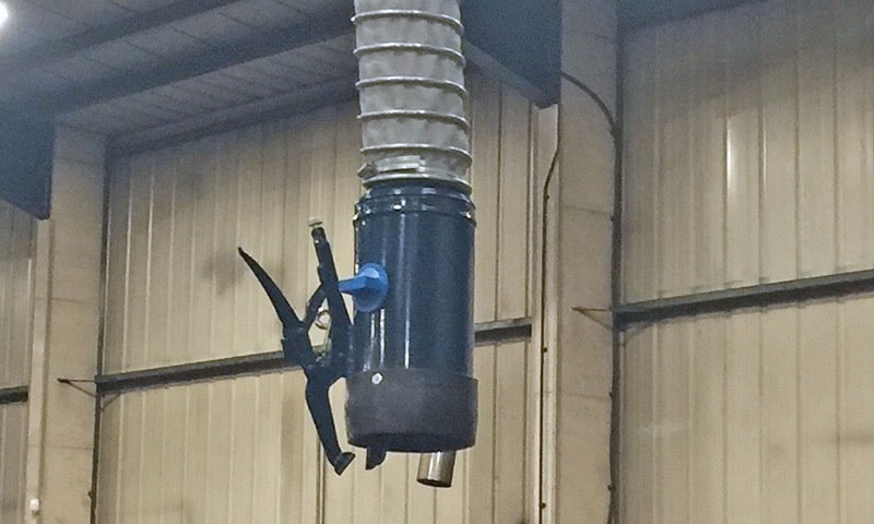 Diesel particulate filter regeneration specialist extraction equipment