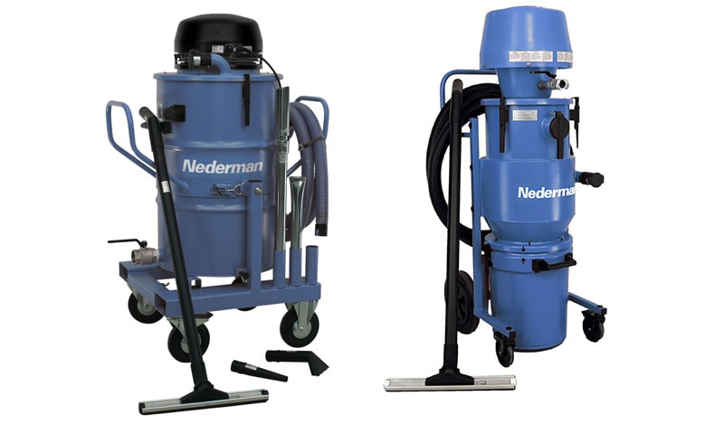 Dust extraction system in a bodyshop sanding environment