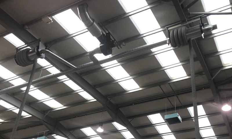 Motorised hose reels
