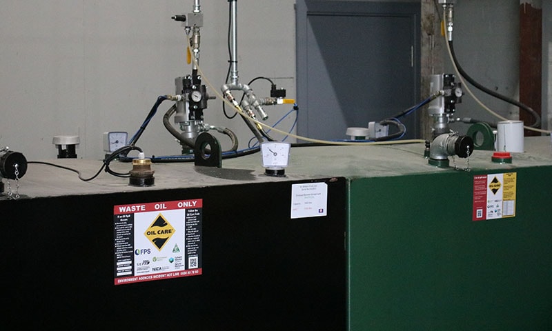 Oil storage regulations and compliance inspection