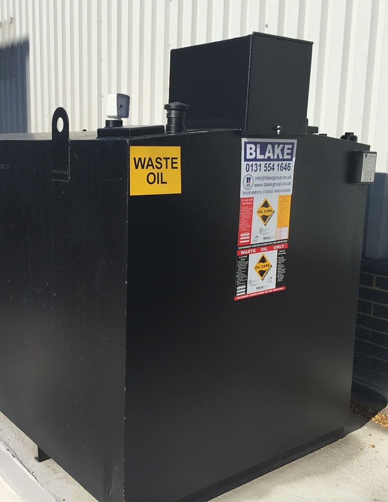 Oil storage compliance inspection