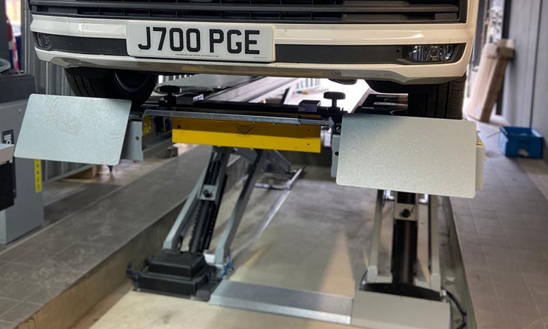 Complete MOT bay design and installation by Premier Garage Equipment
